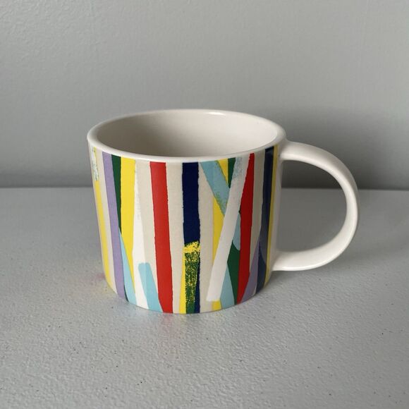 kate spade Other - Kate Spade Saturday Striped Colorful Coffee Tea Mug Cup Dishwasher Safe One Size